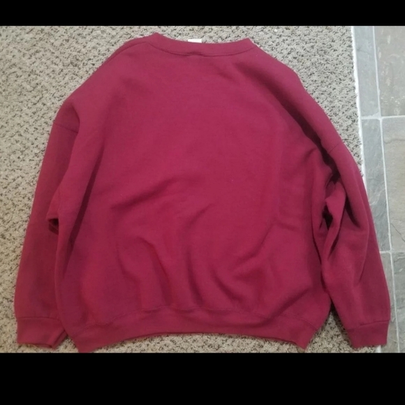 Vintage Mickey & Co Disney Sweater Red XL RARE - Picture 6 of 6